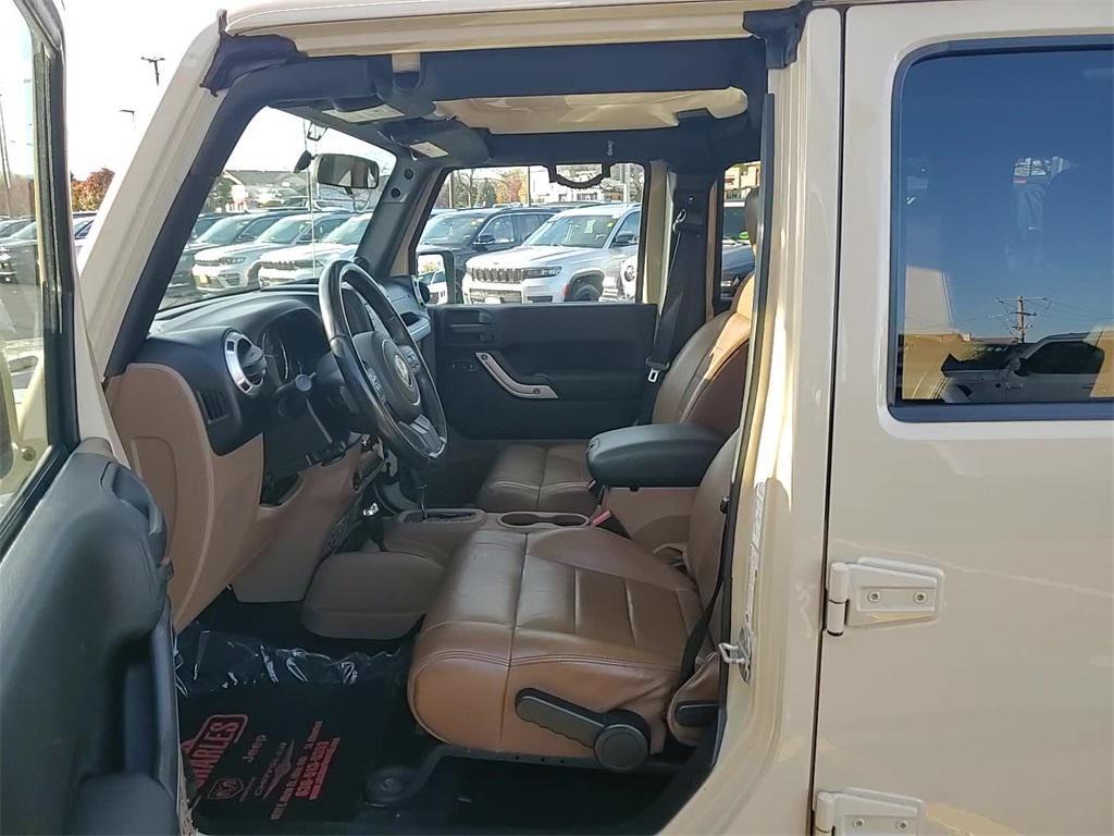 used 2011 Jeep Wrangler Unlimited car, priced at $16,500