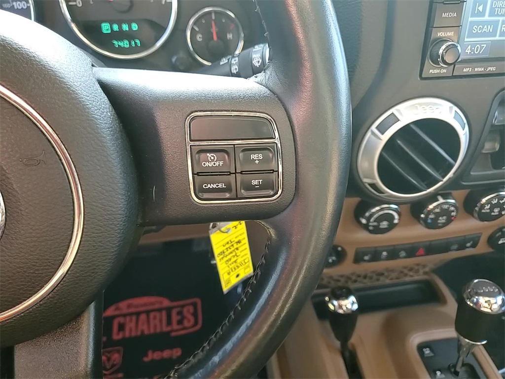 used 2011 Jeep Wrangler Unlimited car, priced at $16,500
