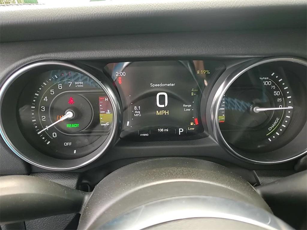 used 2023 Jeep Wrangler 4xe car, priced at $59,555