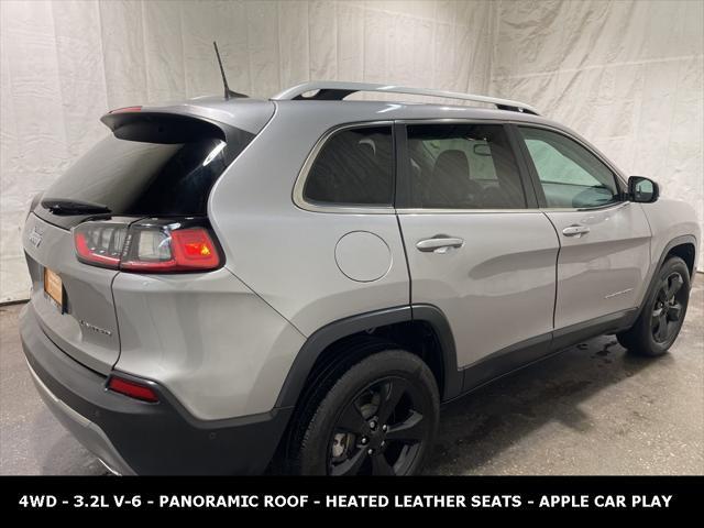 used 2021 Jeep Cherokee car, priced at $24,184