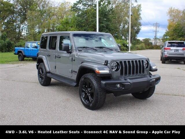 used 2021 Jeep Wrangler Unlimited car, priced at $34,901