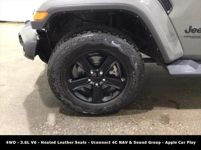 used 2021 Jeep Wrangler Unlimited car, priced at $35,395