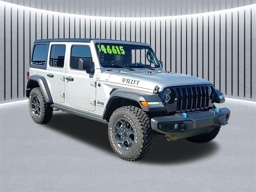used 2023 Jeep Wrangler 4xe car, priced at $46,615