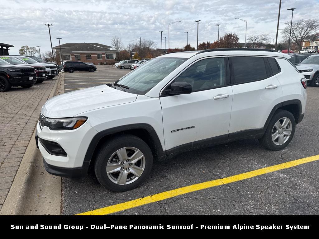 used 2022 Jeep Compass car, priced at $20,969