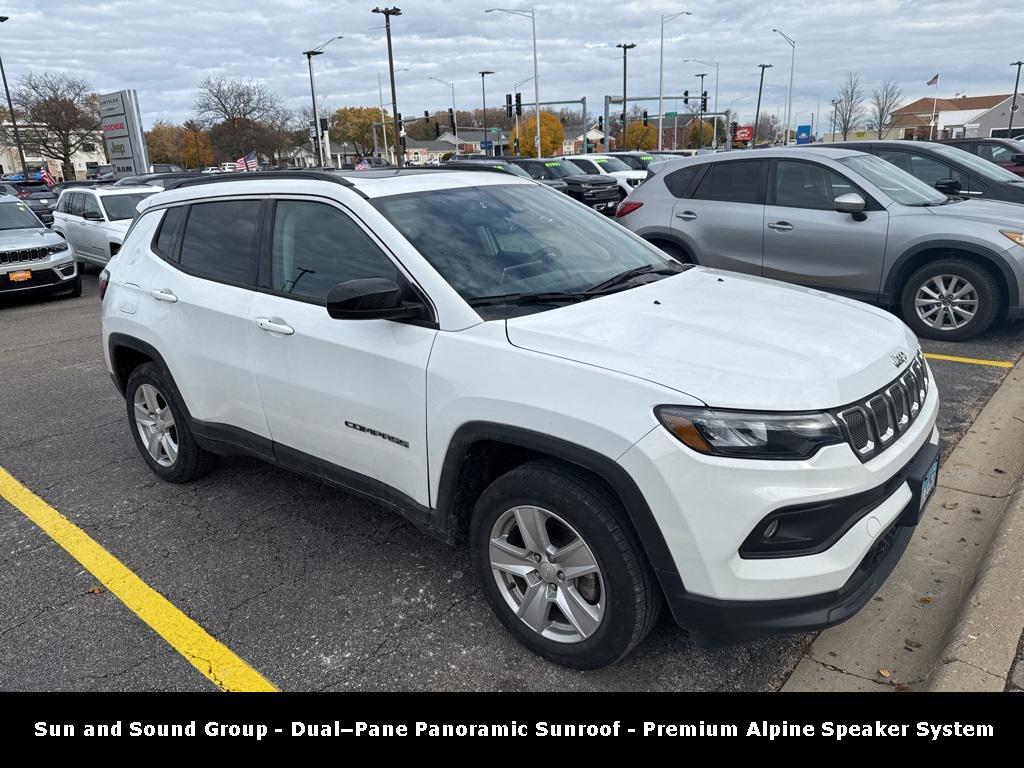 used 2022 Jeep Compass car, priced at $20,969