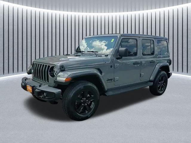 used 2021 Jeep Wrangler Unlimited car, priced at $31,709