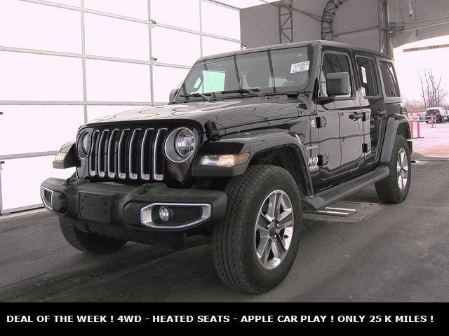 used 2021 Jeep Wrangler Unlimited car, priced at $33,499