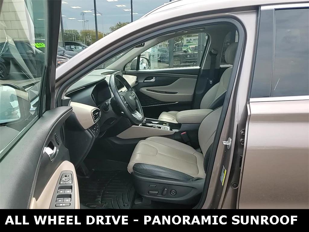 used 2020 Hyundai Santa Fe car, priced at $19,795