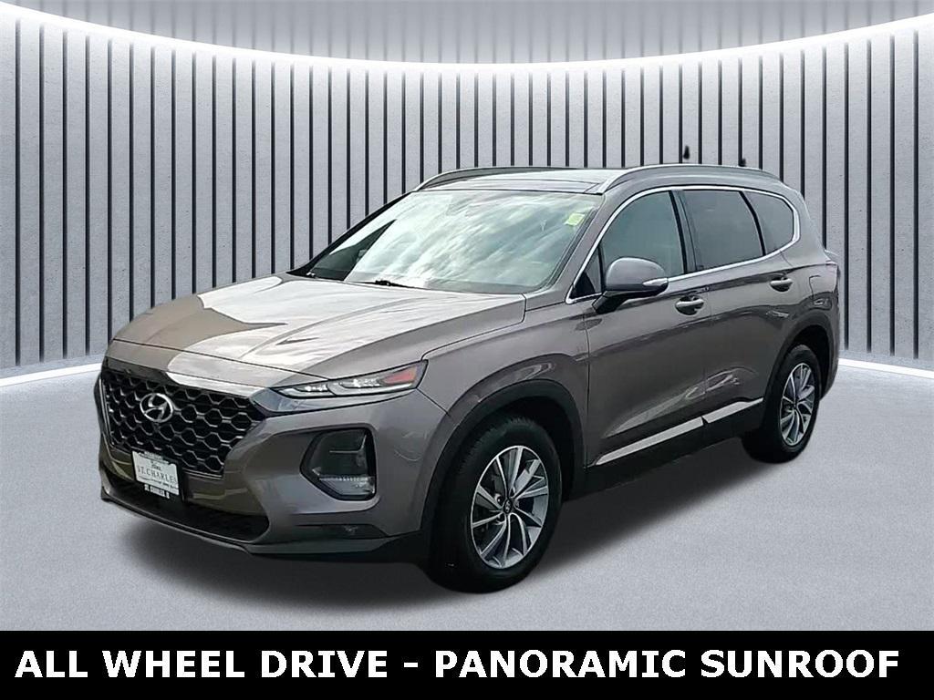 used 2020 Hyundai Santa Fe car, priced at $19,497
