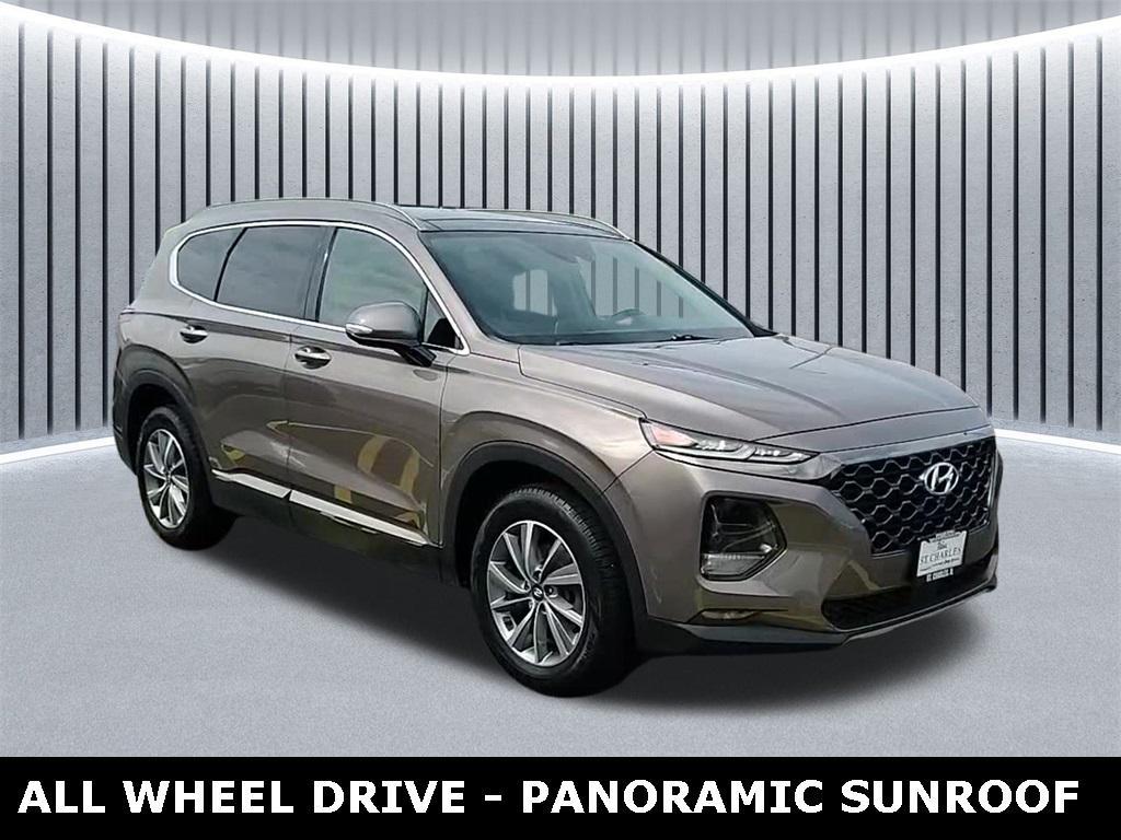 used 2020 Hyundai Santa Fe car, priced at $19,795