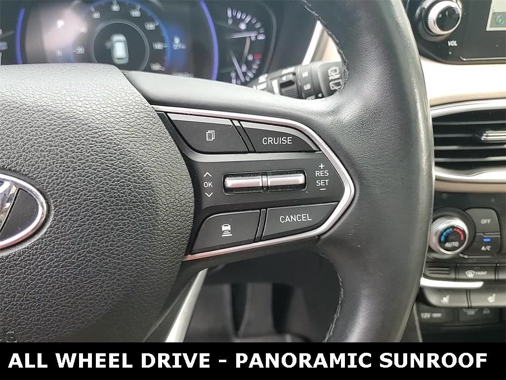 used 2020 Hyundai Santa Fe car, priced at $19,795