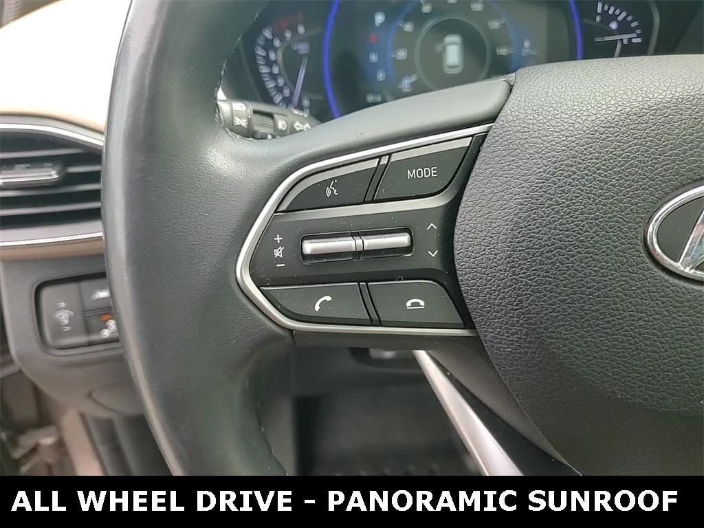 used 2020 Hyundai Santa Fe car, priced at $19,795