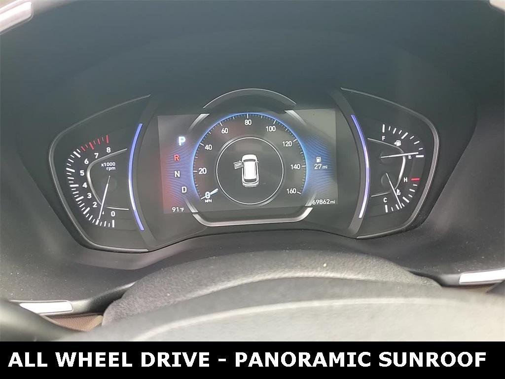 used 2020 Hyundai Santa Fe car, priced at $19,795