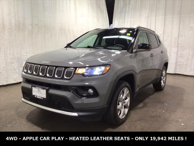 used 2022 Jeep Compass car, priced at $23,997