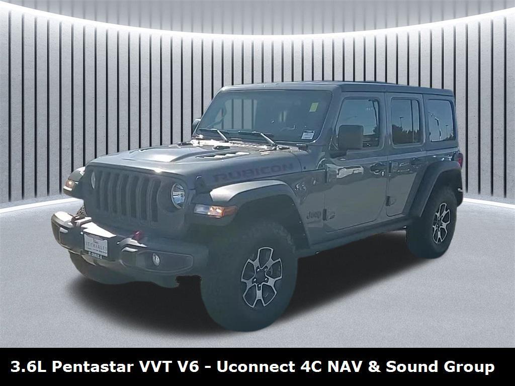 used 2021 Jeep Wrangler Unlimited car, priced at $34,794