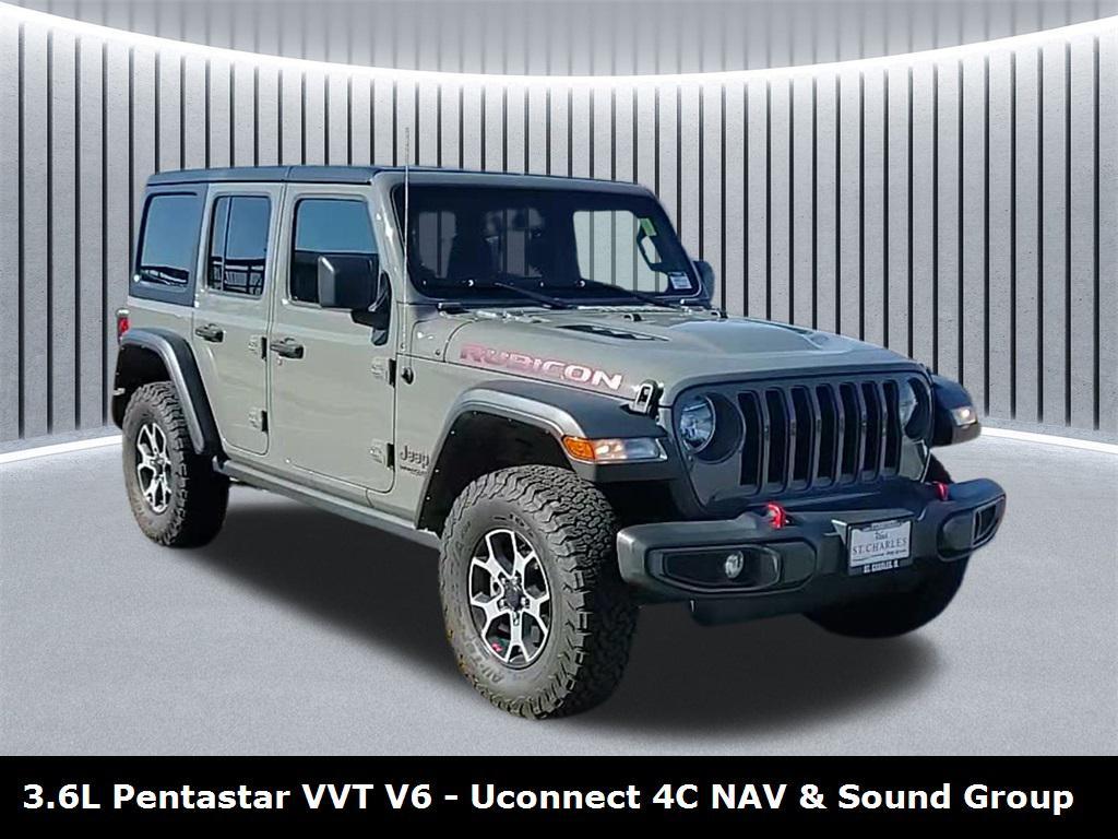 used 2021 Jeep Wrangler Unlimited car, priced at $34,794