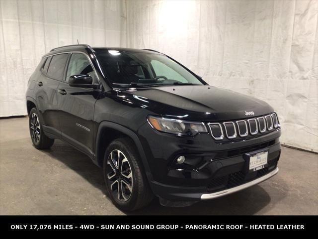 used 2022 Jeep Compass car, priced at $23,995