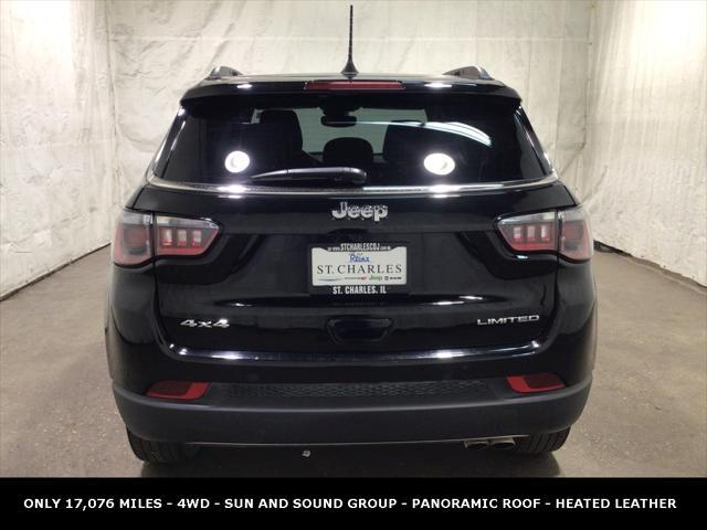 used 2022 Jeep Compass car, priced at $23,995