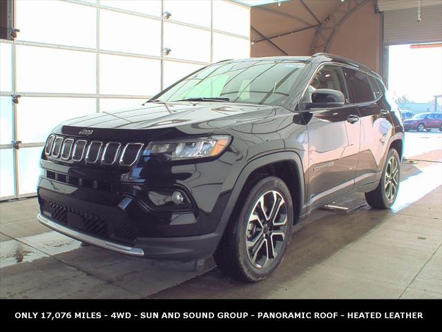 used 2022 Jeep Compass car, priced at $24,881