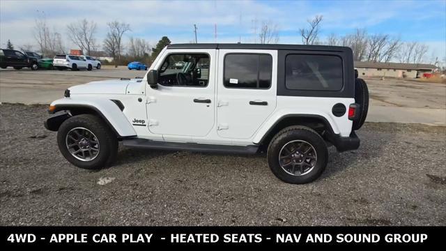 used 2021 Jeep Wrangler Unlimited car, priced at $31,990