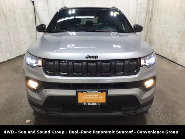 used 2022 Jeep Compass car, priced at $23,402