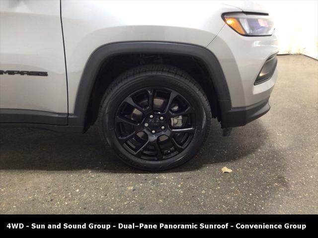 used 2022 Jeep Compass car, priced at $23,402