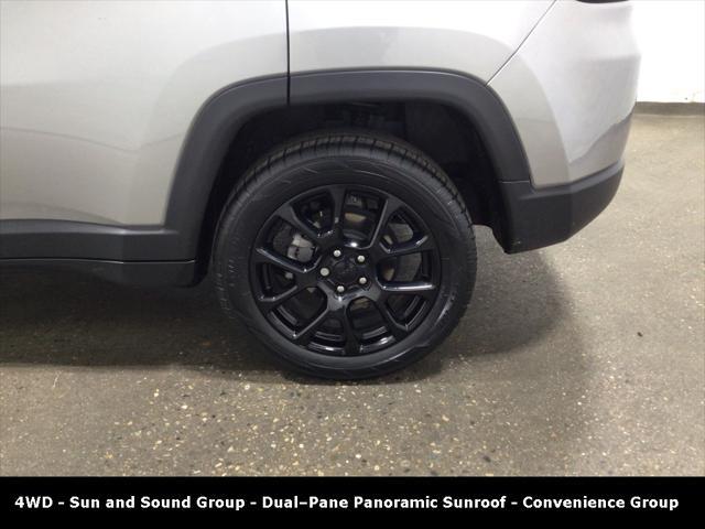 used 2022 Jeep Compass car, priced at $23,402