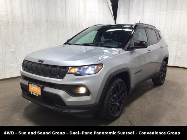 used 2022 Jeep Compass car, priced at $23,402