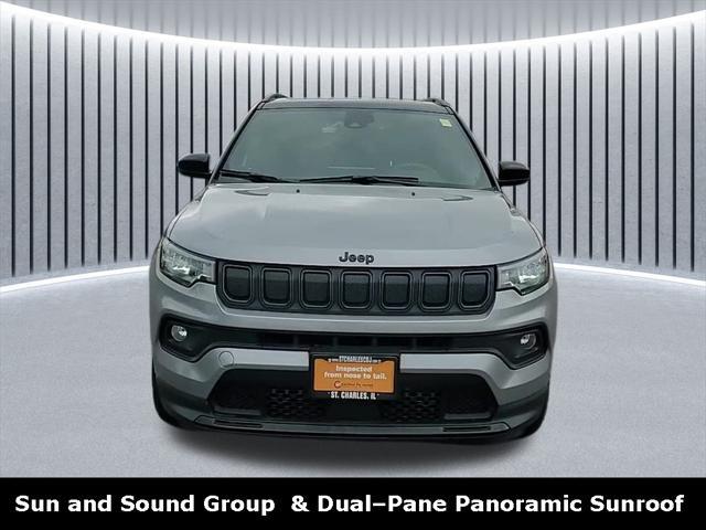 used 2022 Jeep Compass car, priced at $24,995