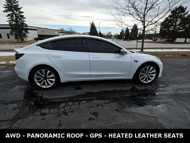 used 2019 Tesla Model 3 car, priced at $28,301