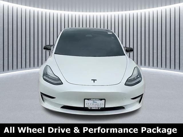 used 2019 Tesla Model 3 car, priced at $23,995