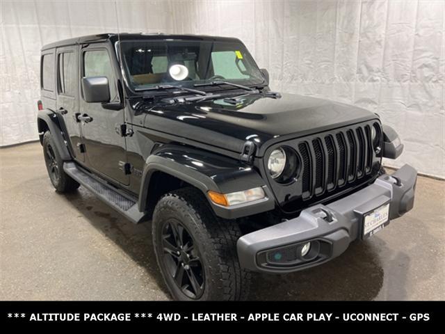 used 2022 Jeep Wrangler Unlimited car, priced at $39,499