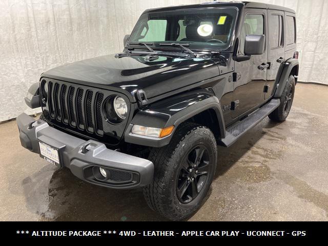used 2022 Jeep Wrangler Unlimited car, priced at $39,995