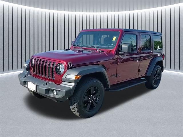 used 2021 Jeep Wrangler Unlimited car, priced at $24,941