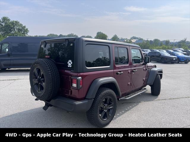 used 2021 Jeep Wrangler Unlimited car, priced at $26,747