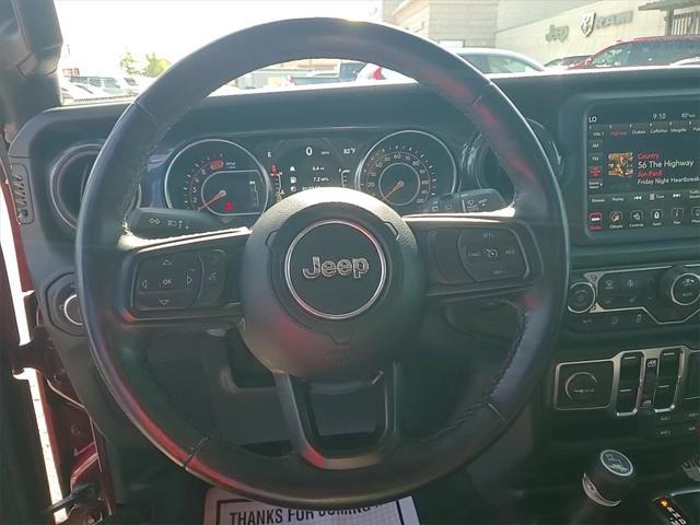 used 2021 Jeep Wrangler Unlimited car, priced at $24,941