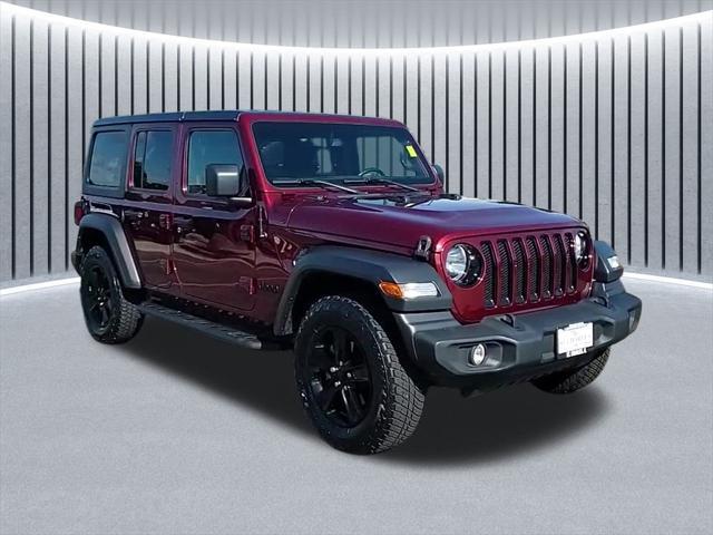 used 2021 Jeep Wrangler Unlimited car, priced at $24,941