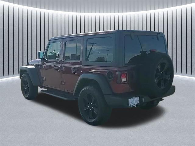 used 2021 Jeep Wrangler Unlimited car, priced at $24,941
