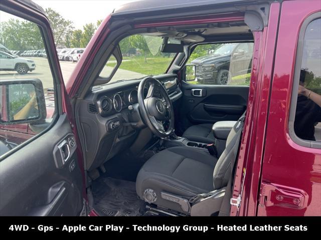 used 2021 Jeep Wrangler Unlimited car, priced at $26,747