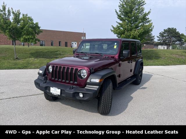 used 2021 Jeep Wrangler Unlimited car, priced at $27,609