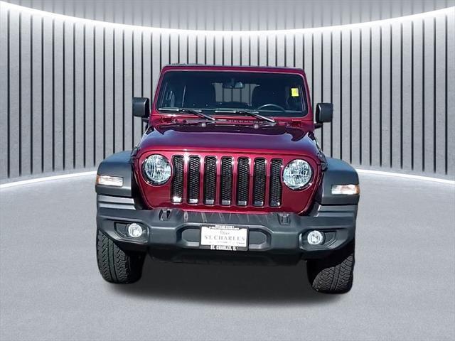 used 2021 Jeep Wrangler Unlimited car, priced at $24,941