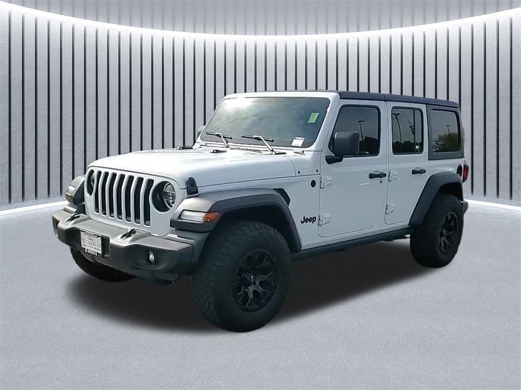 used 2021 Jeep Wrangler Unlimited car, priced at $34,869
