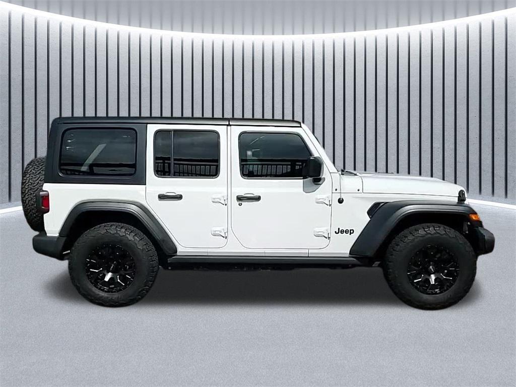 used 2021 Jeep Wrangler Unlimited car, priced at $34,869