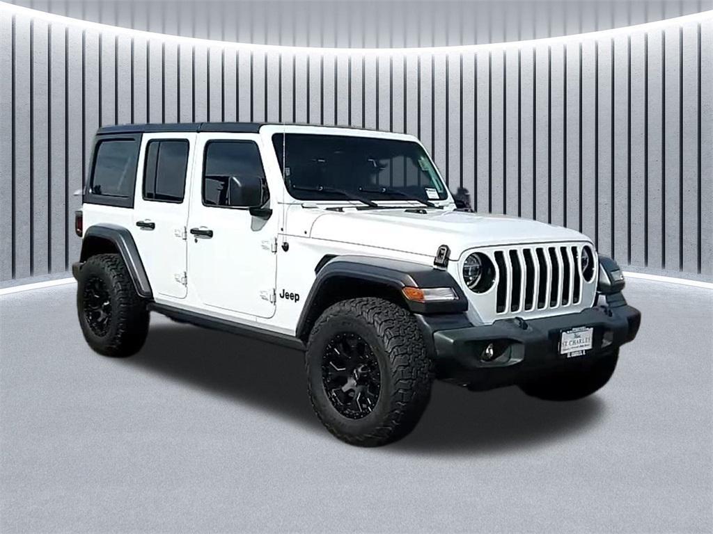 used 2021 Jeep Wrangler Unlimited car, priced at $34,869