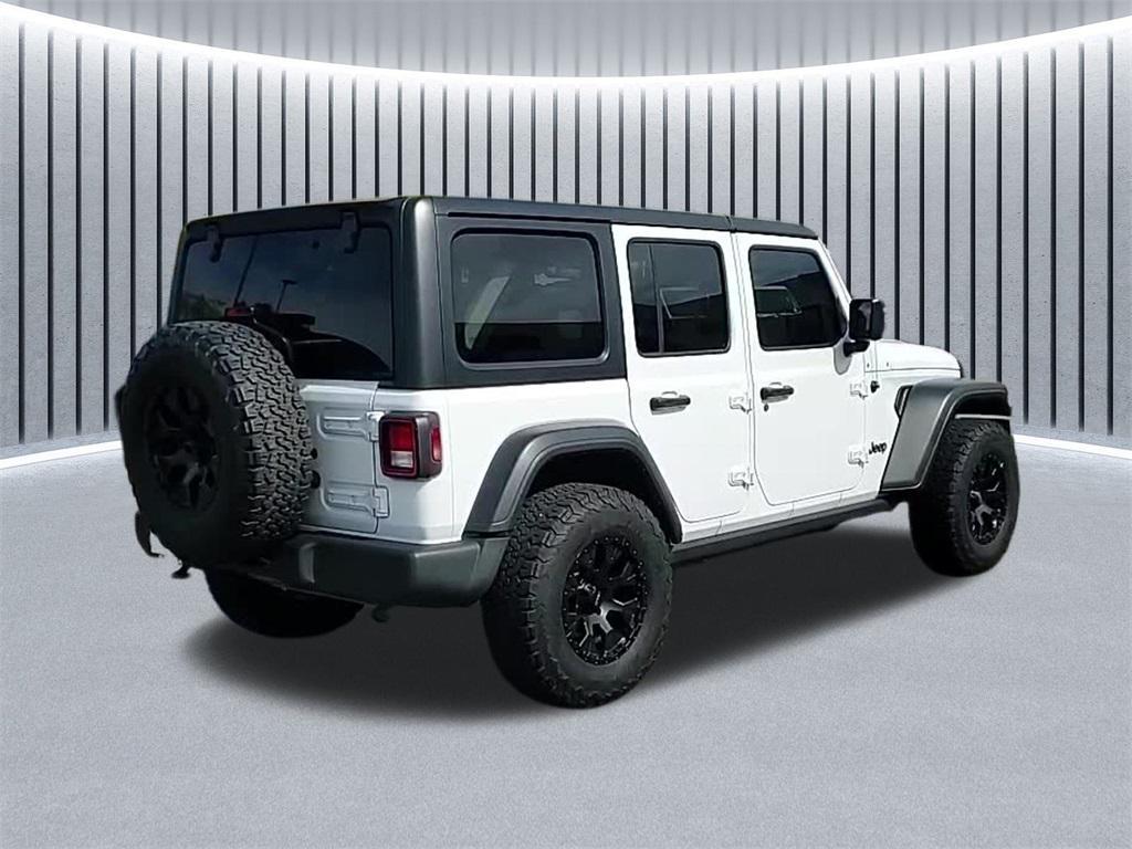 used 2021 Jeep Wrangler Unlimited car, priced at $34,869