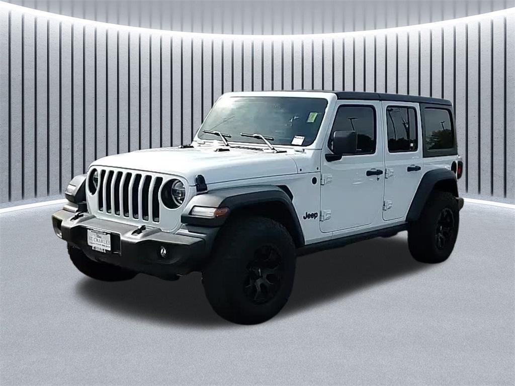 used 2021 Jeep Wrangler Unlimited car, priced at $34,869