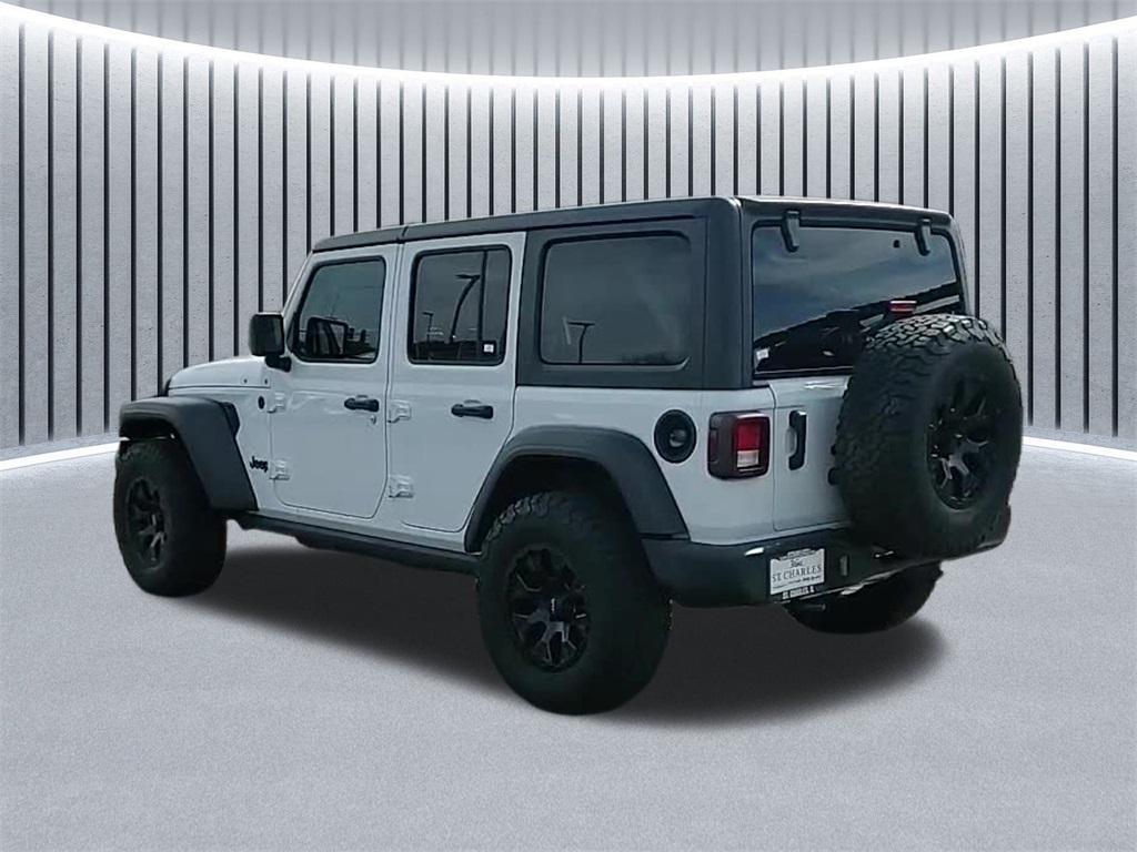 used 2021 Jeep Wrangler Unlimited car, priced at $34,869
