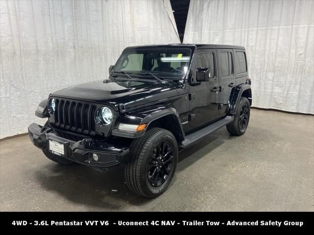 used 2022 Jeep Wrangler Unlimited car, priced at $39,869