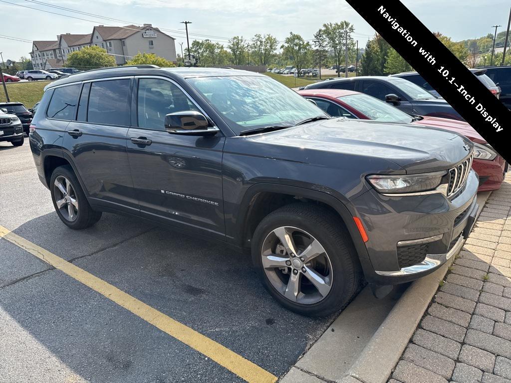 used 2021 Jeep Grand Cherokee L car, priced at $30,209
