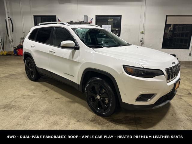 used 2021 Jeep Cherokee car, priced at $22,995